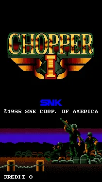 Chopper I (US set 1) screen shot title